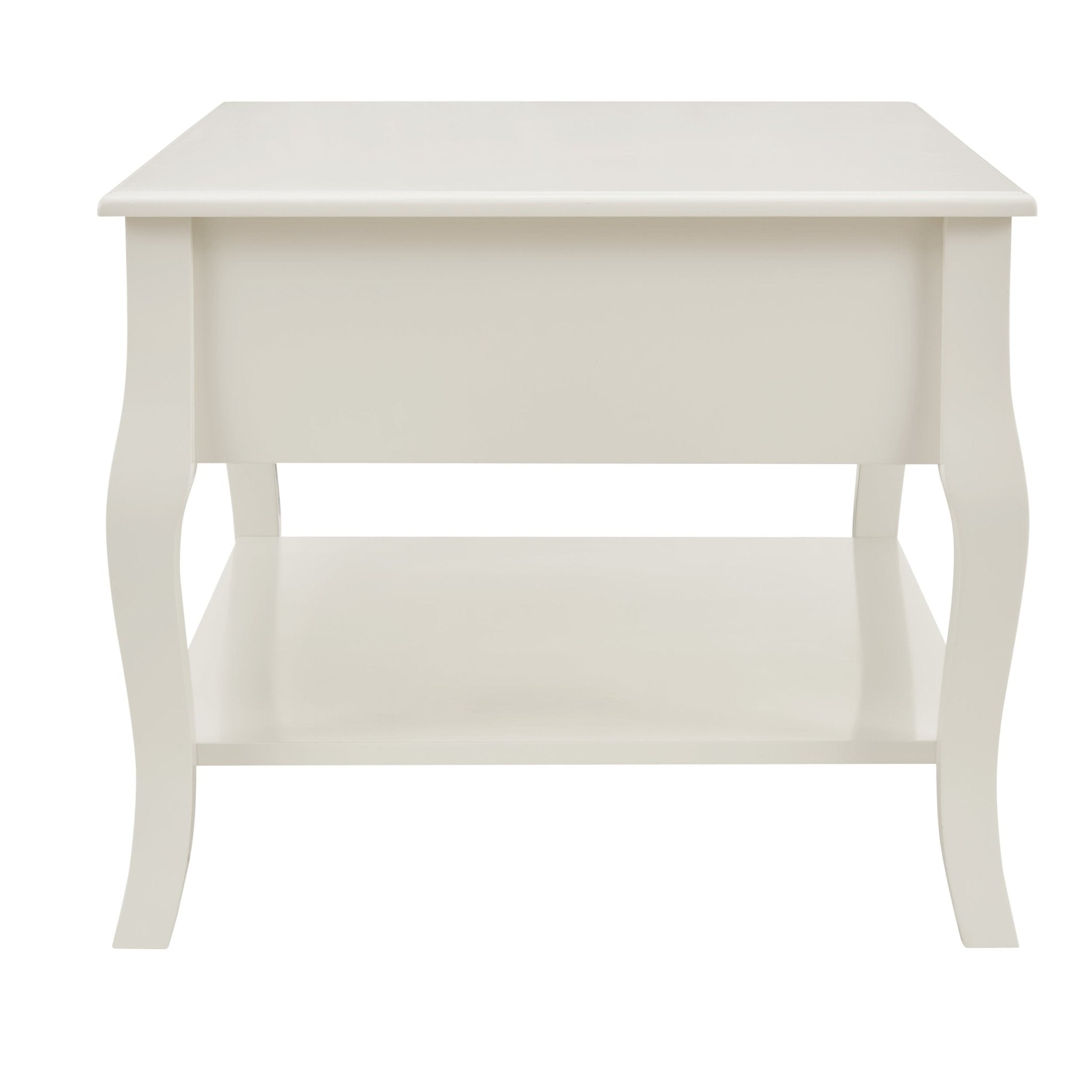Table basse minimaliste en pierre peinte au design épuré pour le salon