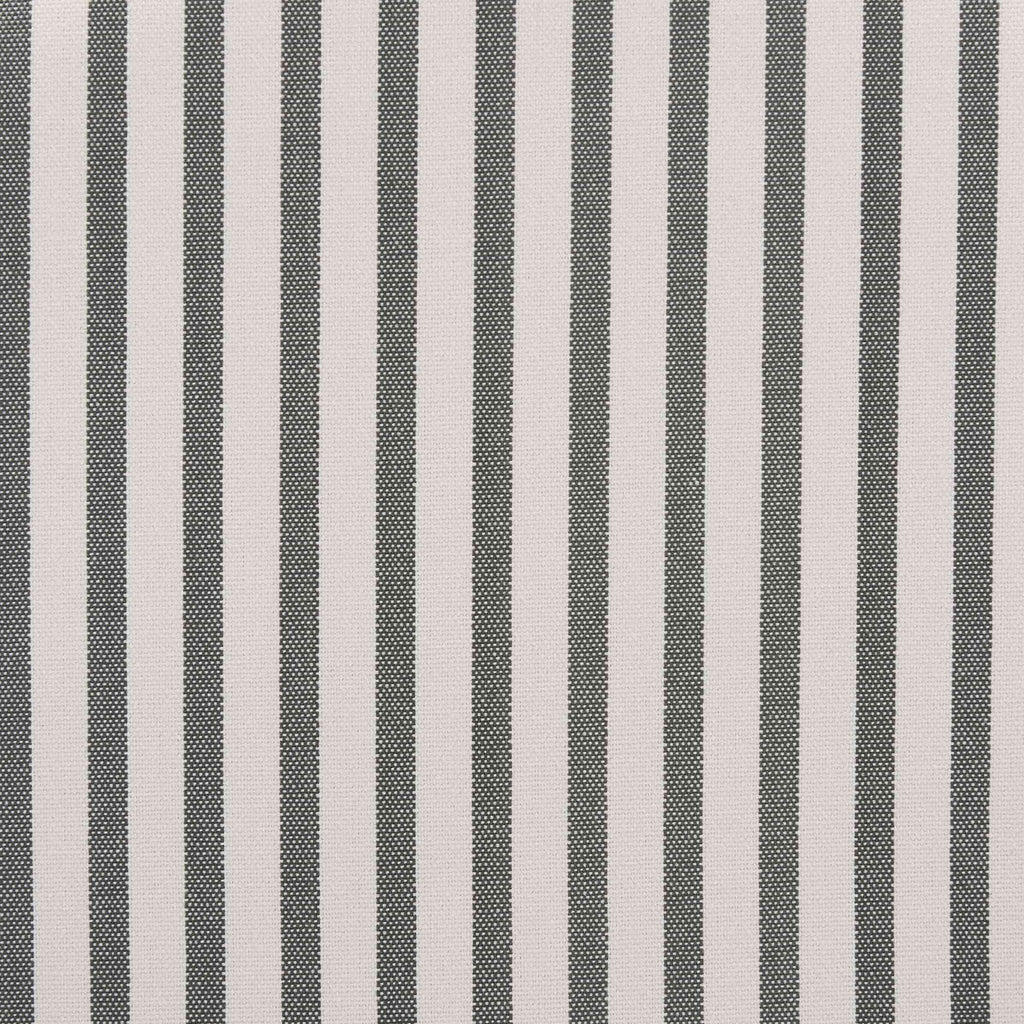 Chaise de salle à manger tissée Boho Sage Stripe avec pieds en métal noir pour salle à manger