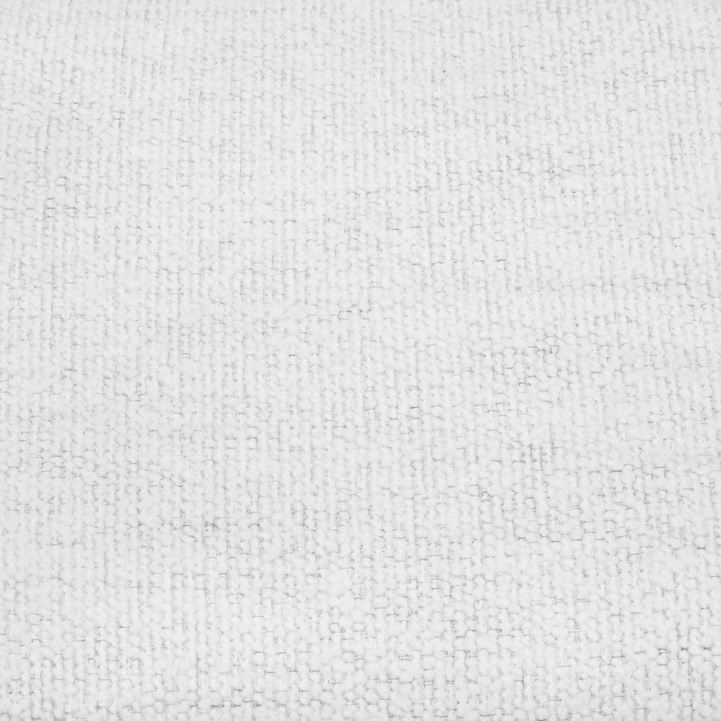 Chaise de salle à manger Scandi en bouclé ivoire avec cadre inspiré par la corde