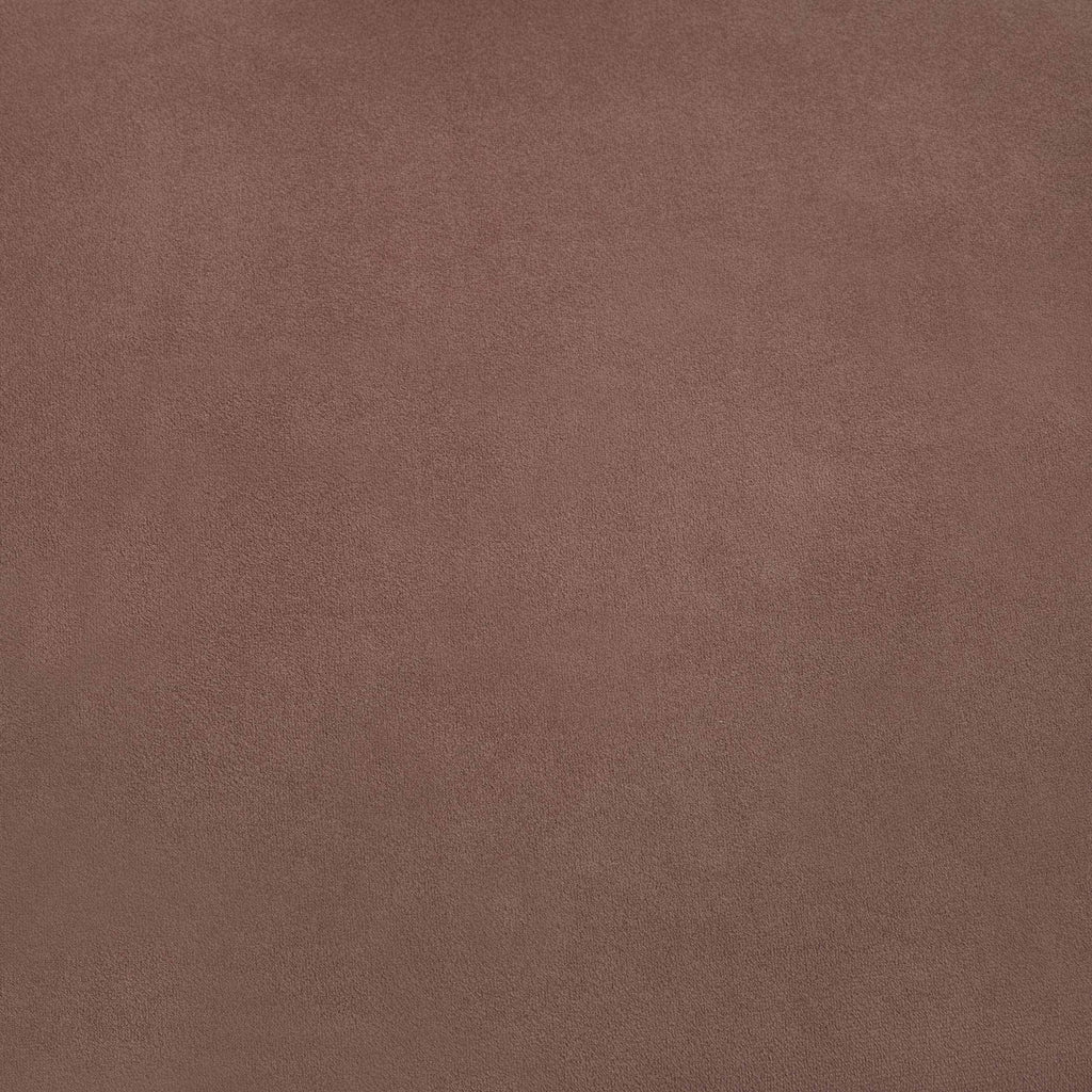Chaise de salle à manger romantique en tissu mauve avec cadre en bois naturel