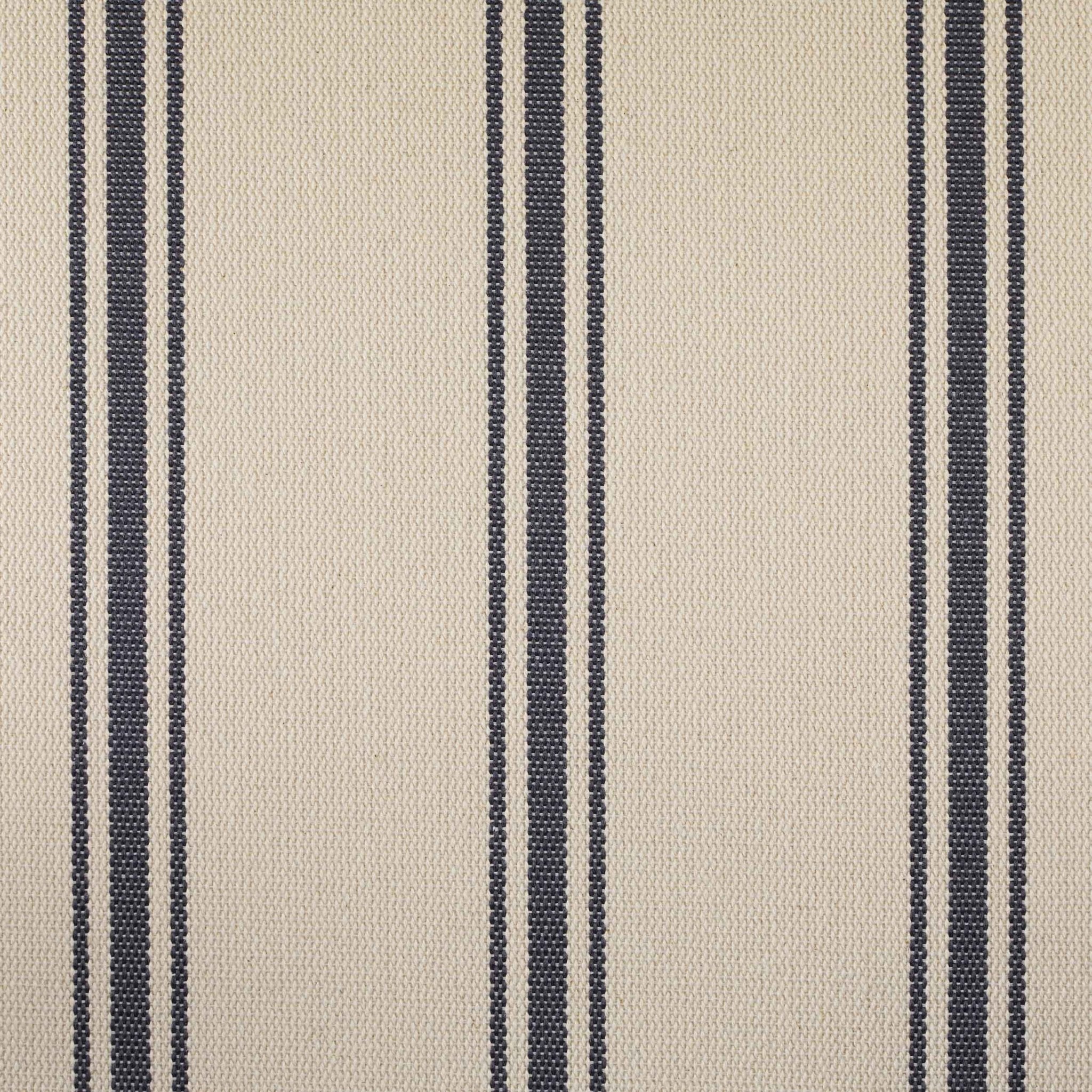 Fauteuil d'appoint en tissu rayé bleu côtier au design décontracté pour le salon
