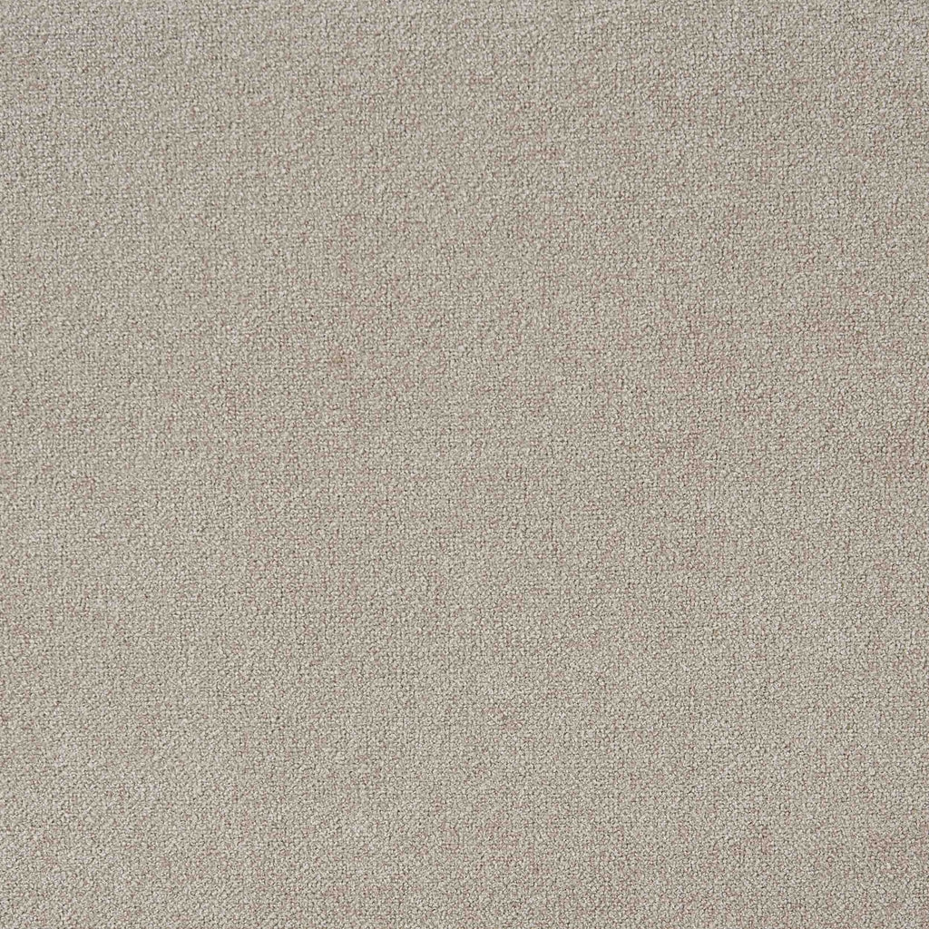 Fauteuil d'appoint moderne gris-beige en chenille avec design peu encombrant pour salon