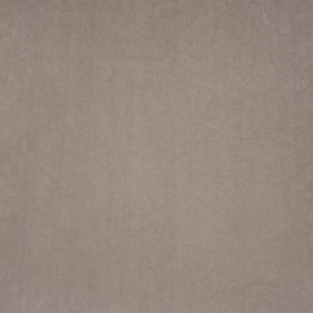 Fauteuil d'appoint moderne en tissu taupe avec design peu encombrant pour salon